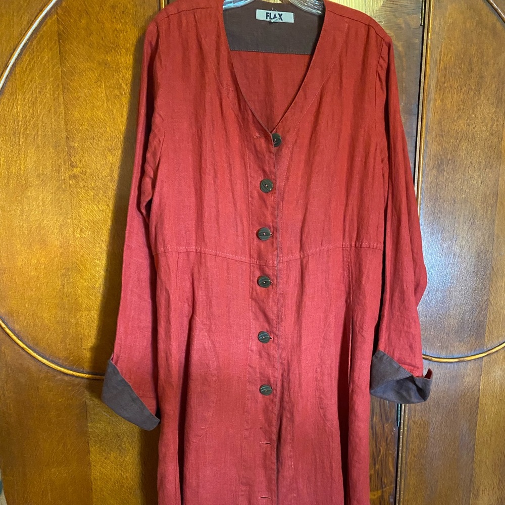 Flax Duster/Dress